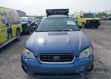 2006 Subaru Outback 2.5I Limited из США, поврежденный, VIN 4S4BP62C467359300